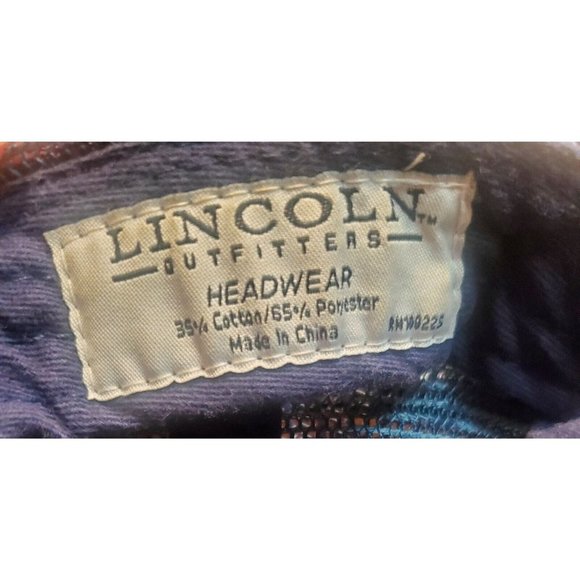 Lincoln Outfitters American Flag Baseball Trucker Cap Mesh Back Adjustable Strap - Picture 5 of 6